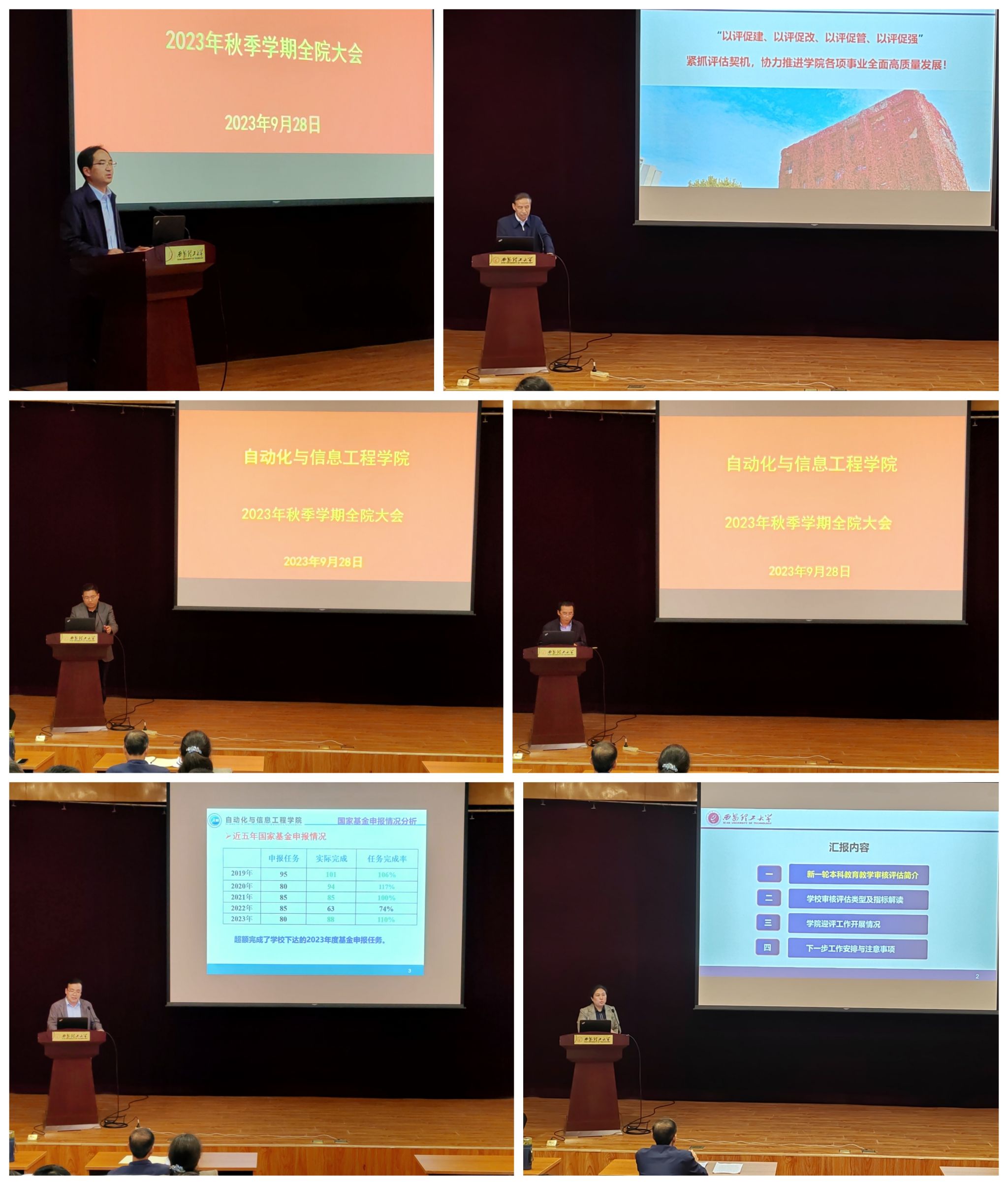 ​bevictor伟德官网召开全院大会暨本科公司产品审核评估工作动员会